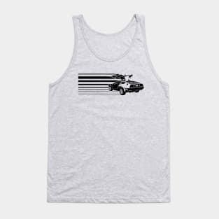 original art - delorean, delorean car, dmc12 Tank Top